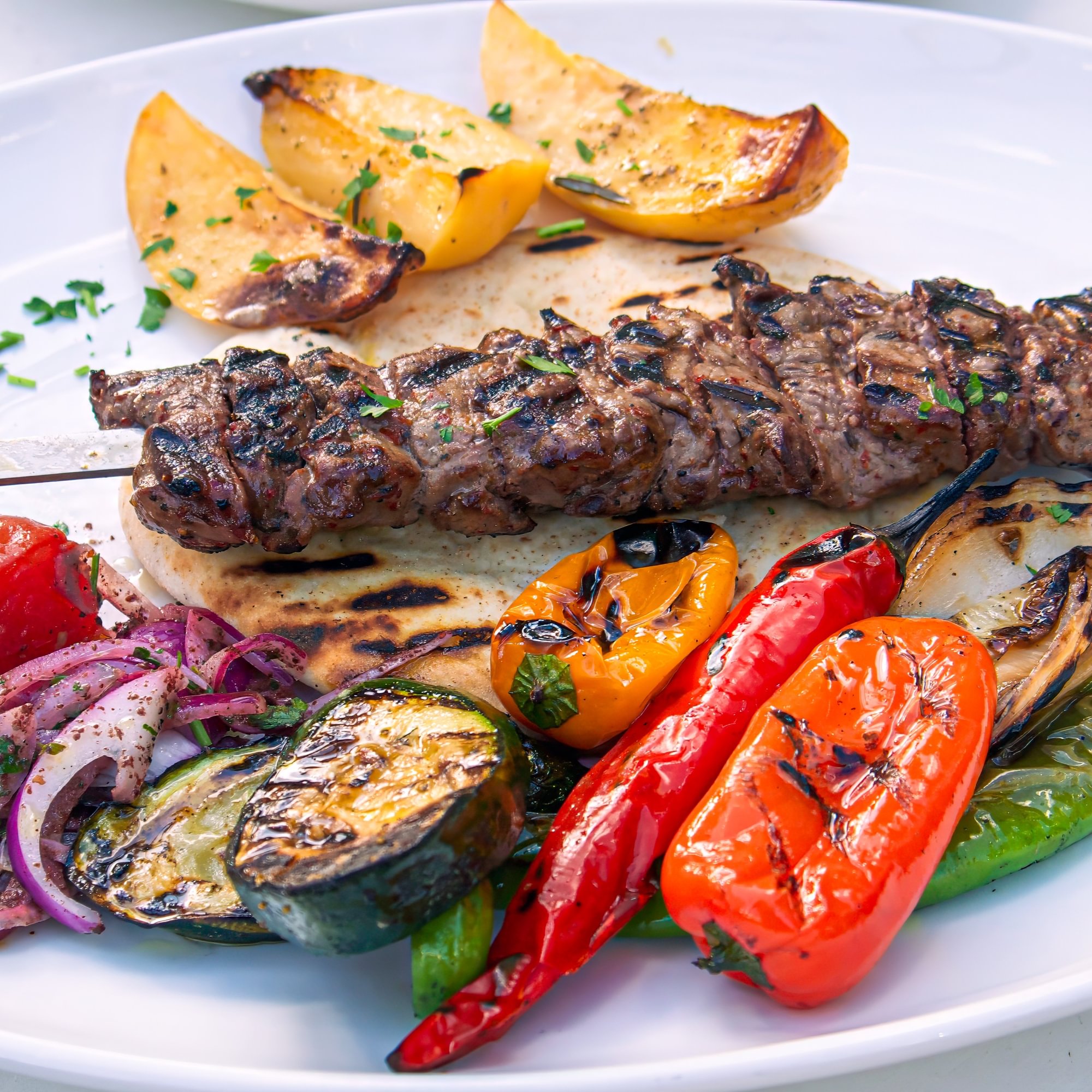 Filet Mignon Steak Platter