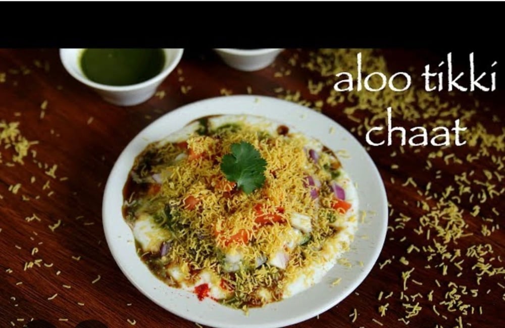 AALOO TIKKI CHAAT