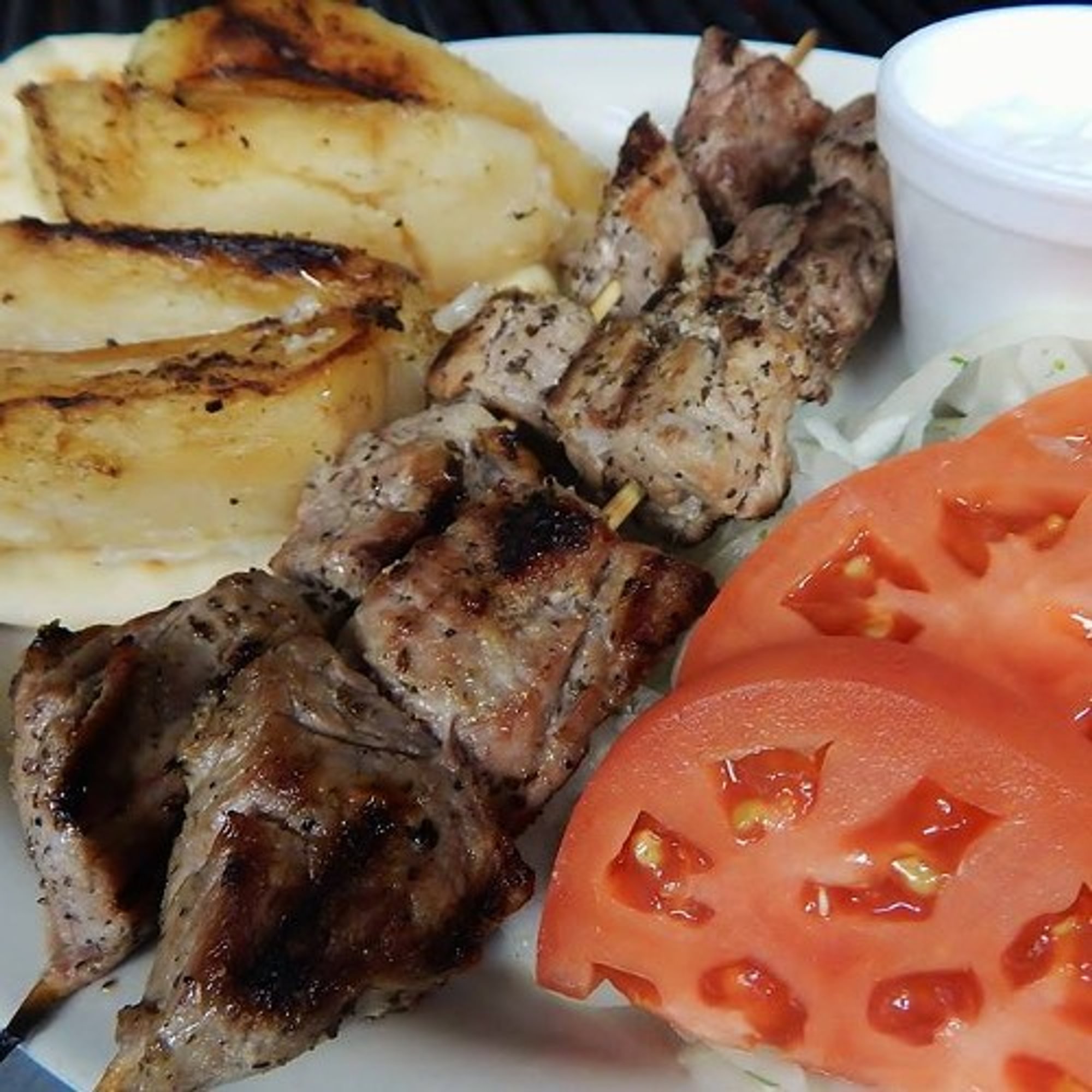 Shish-Kabob (Pork) Plate