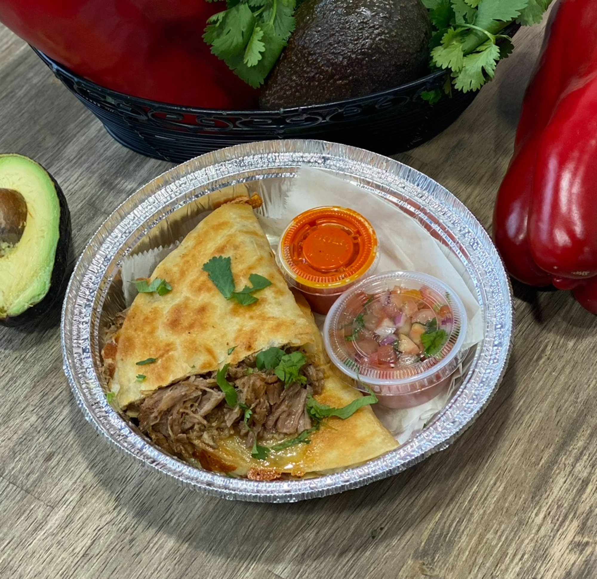 Carnitas (Pork) Quesadilla