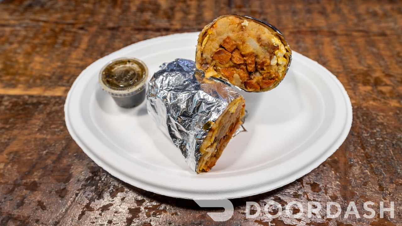 Chorizo Breakfast Burrito