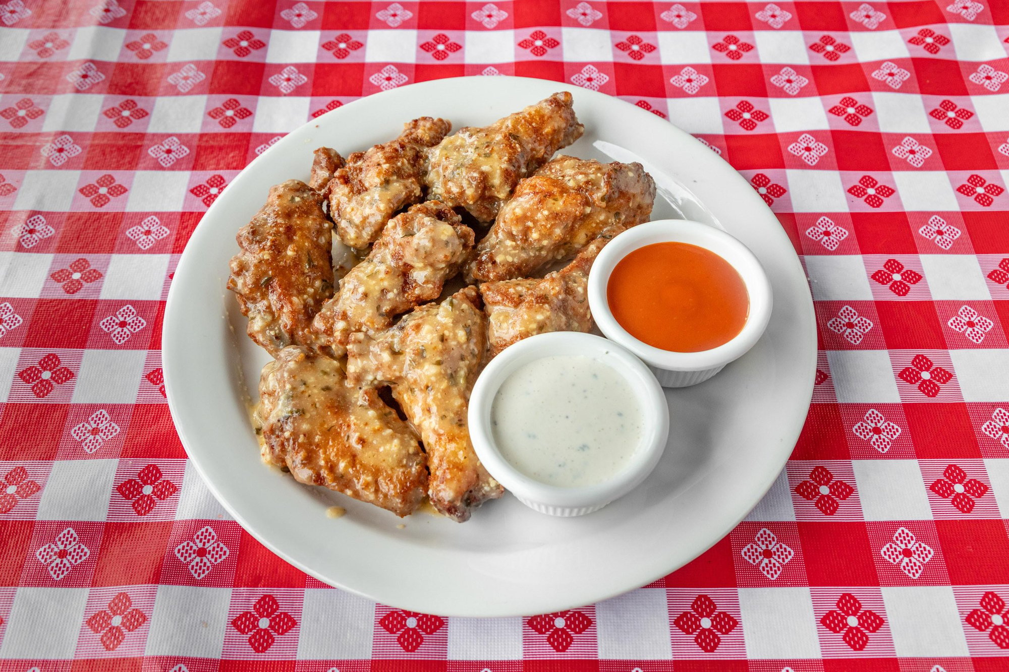New! 12 Piece Garlic Parmesan Wings