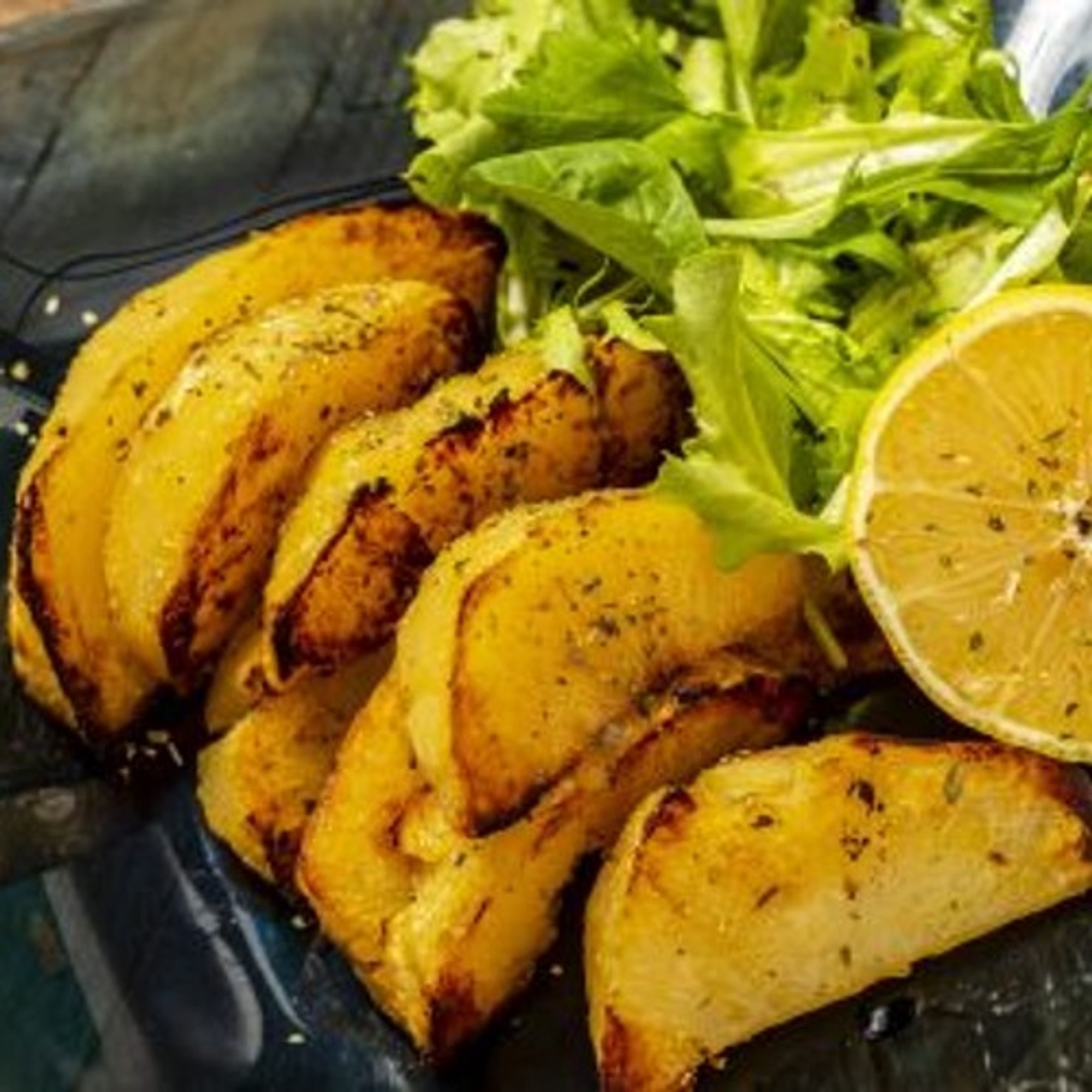 GREEK LEMON POTATOES