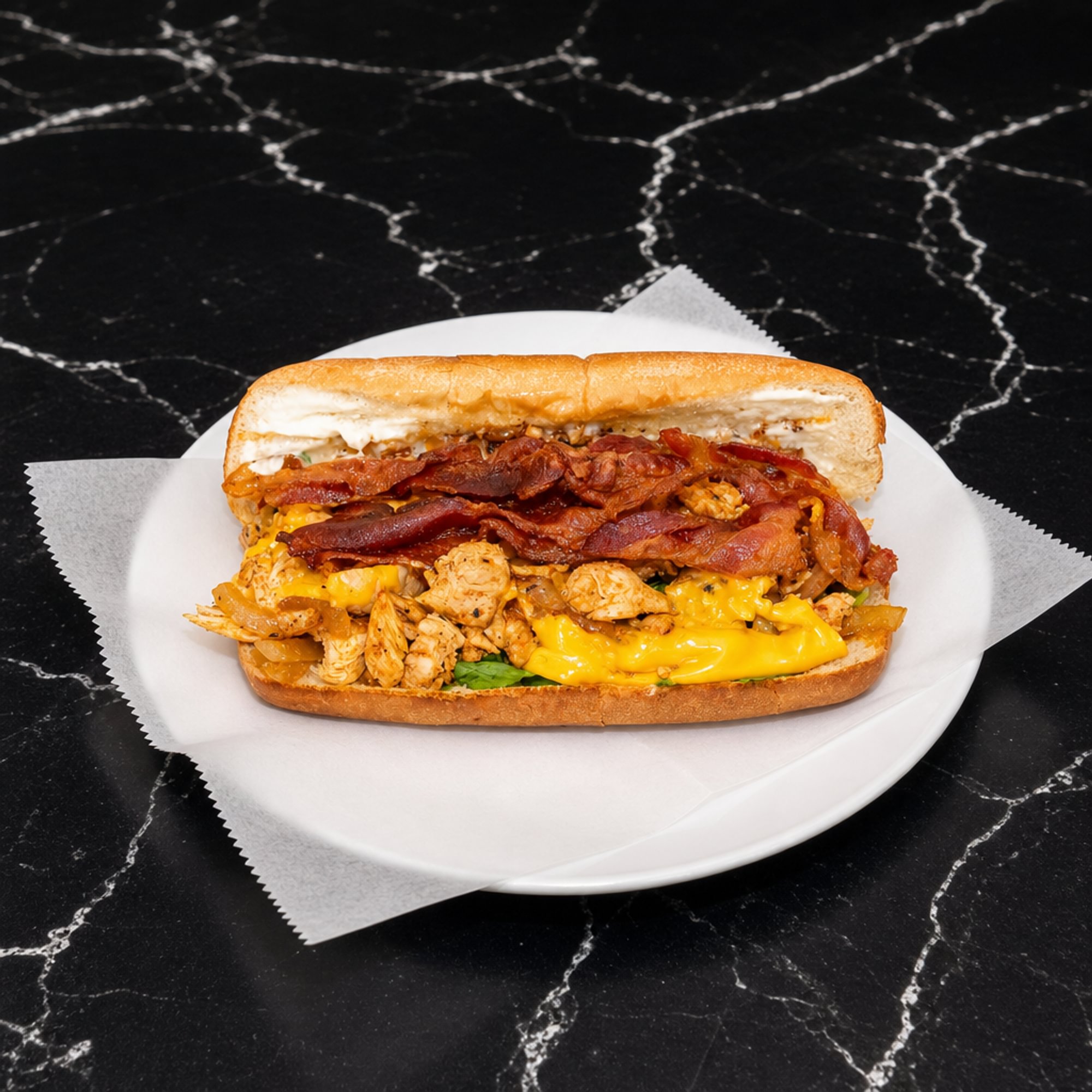 8" Chicken Club LS