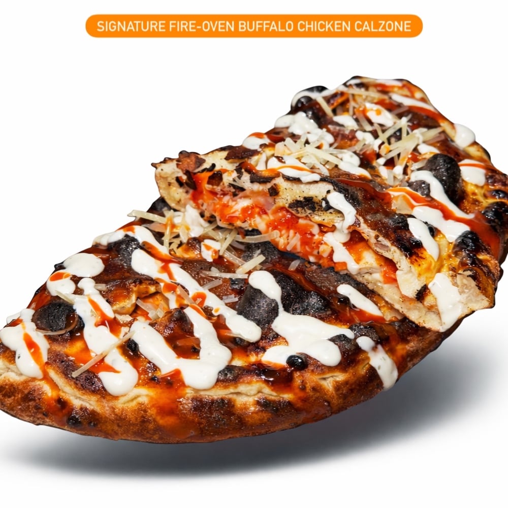 Buffalo Chickens Ranch Calzone