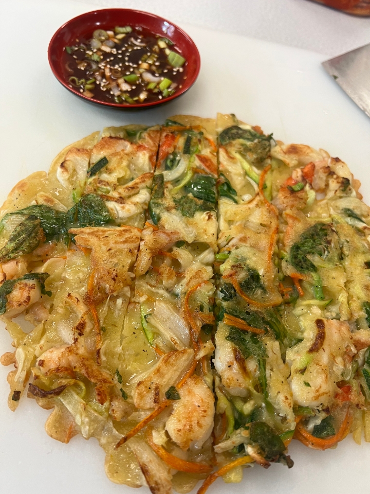 Seafood Pancake