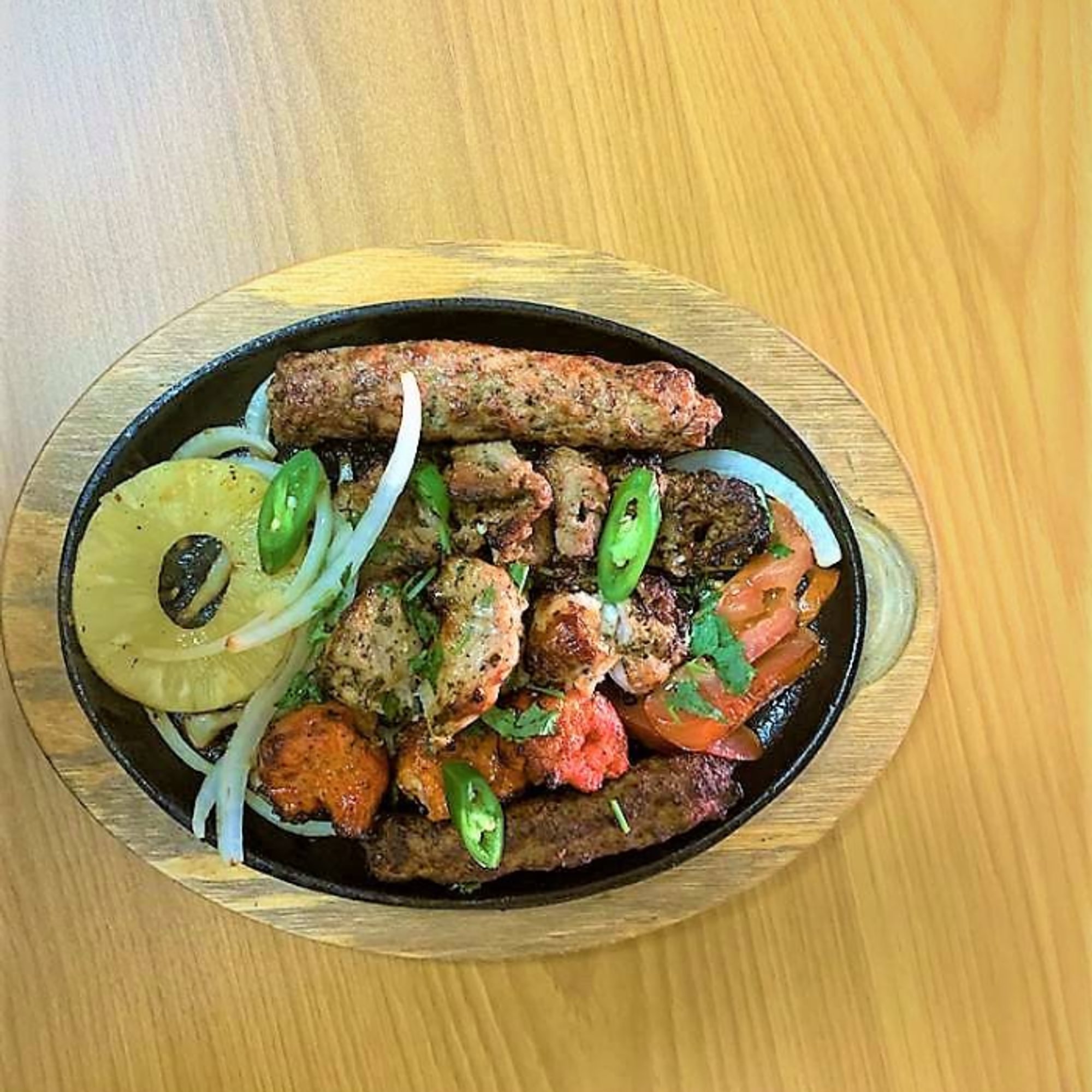 2 Bite BBQ Platter - 7 Kabobs (14 Bits)