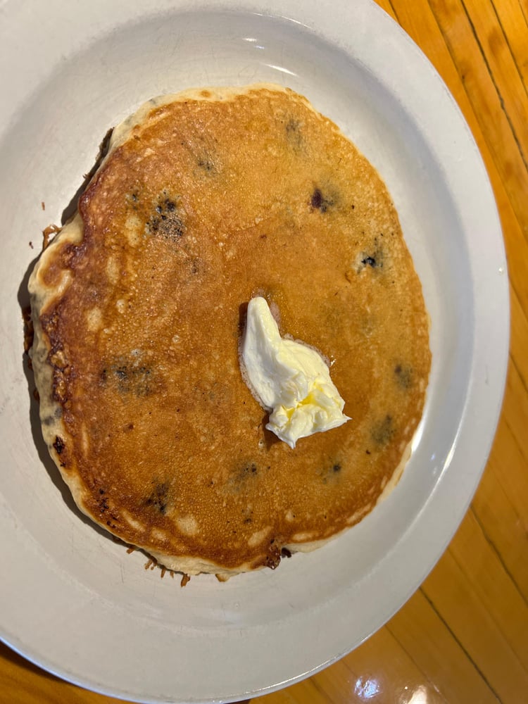 1 BLUEBERRY PANCAKE