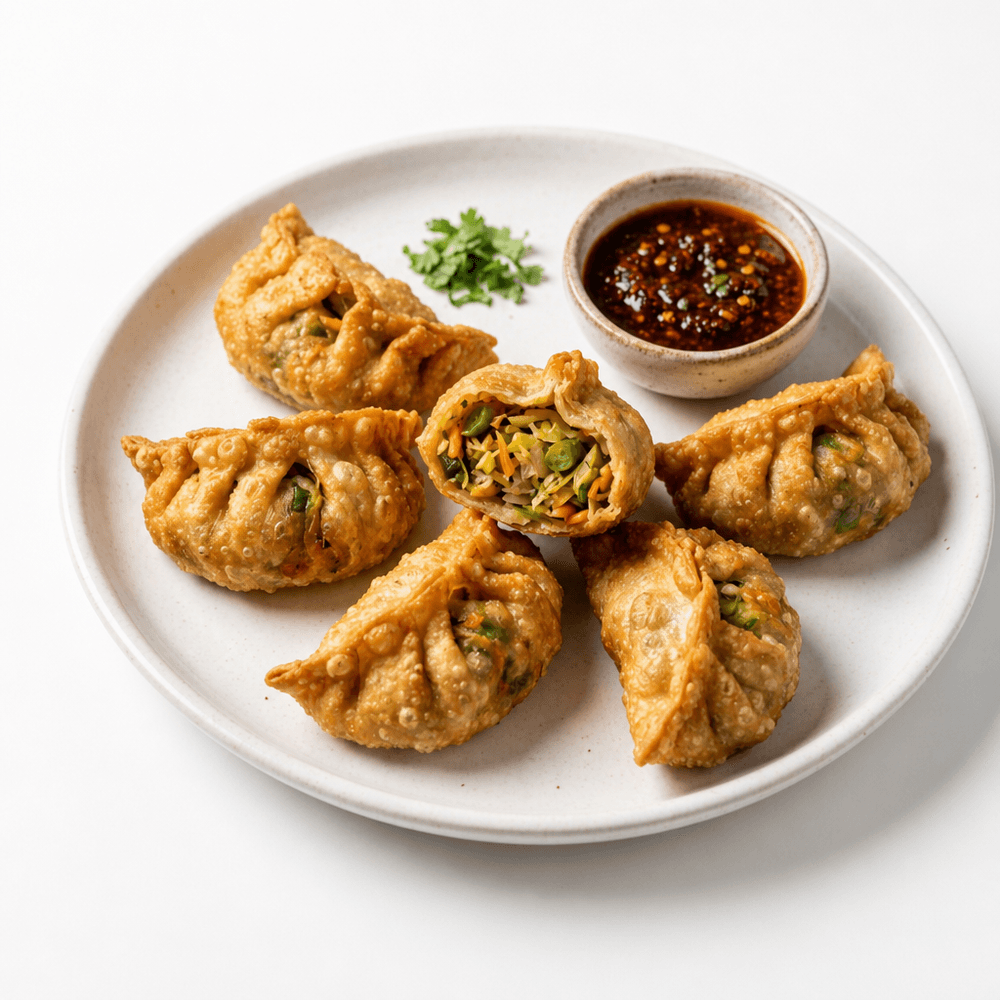 Vegetable Fried Momo