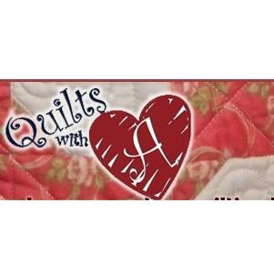 Quilts With A Heart Logo