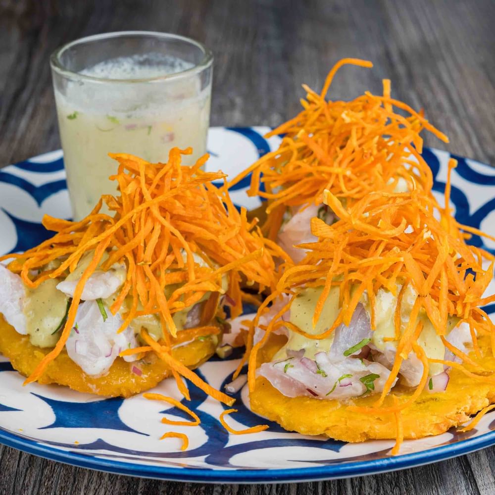 Tostones Acevichados