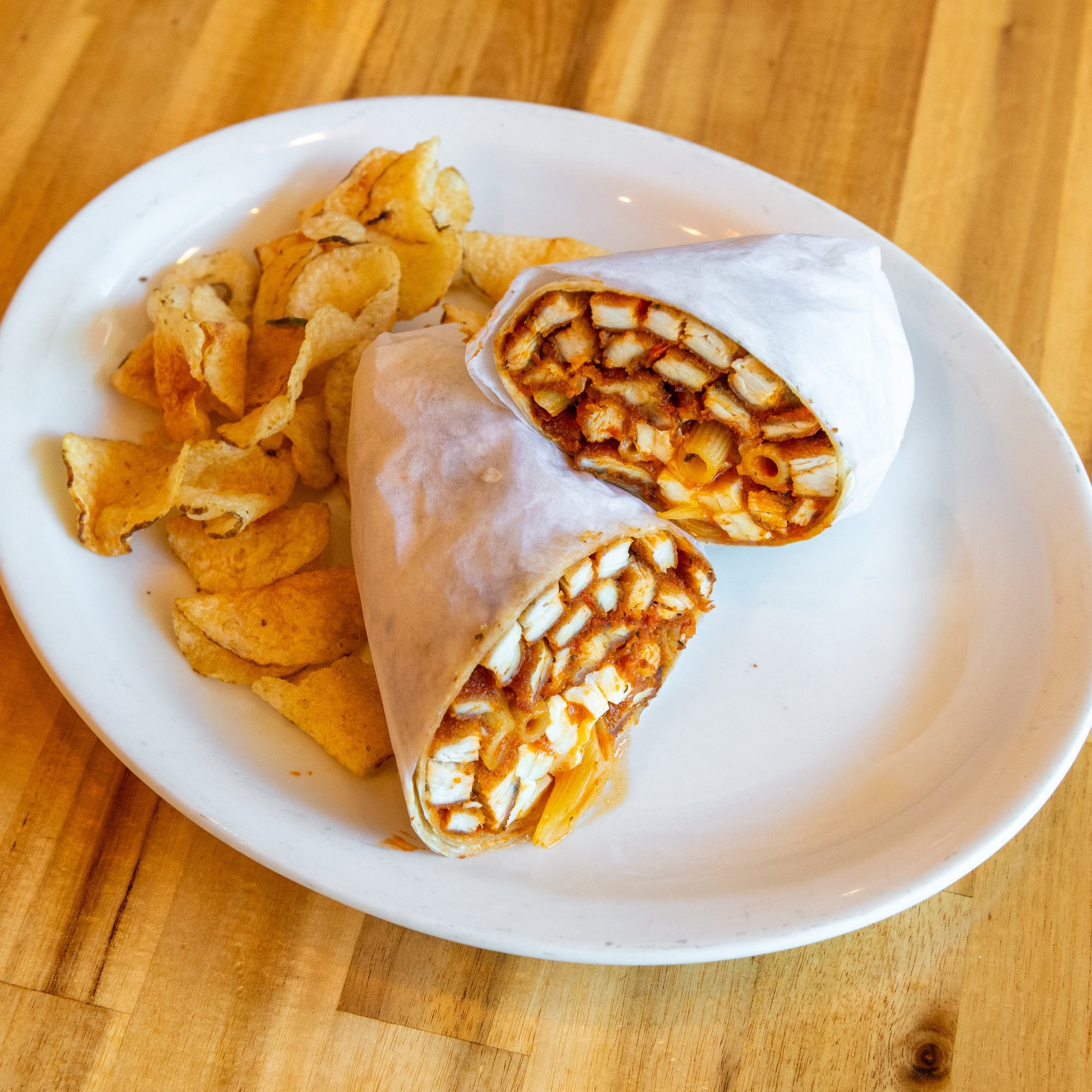 Drunken Chicken Wrap