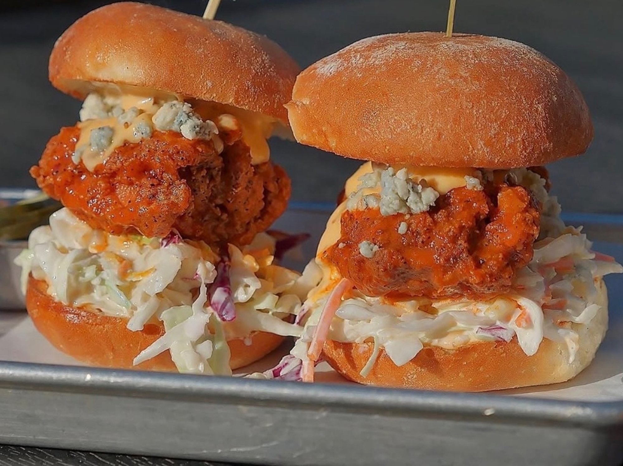 Buffalo Chicken Sliders (2)