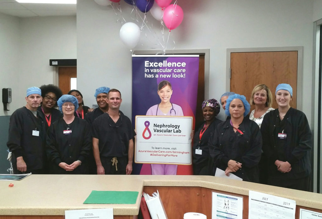 The expert staff at Azura Surgery Center Birmingham