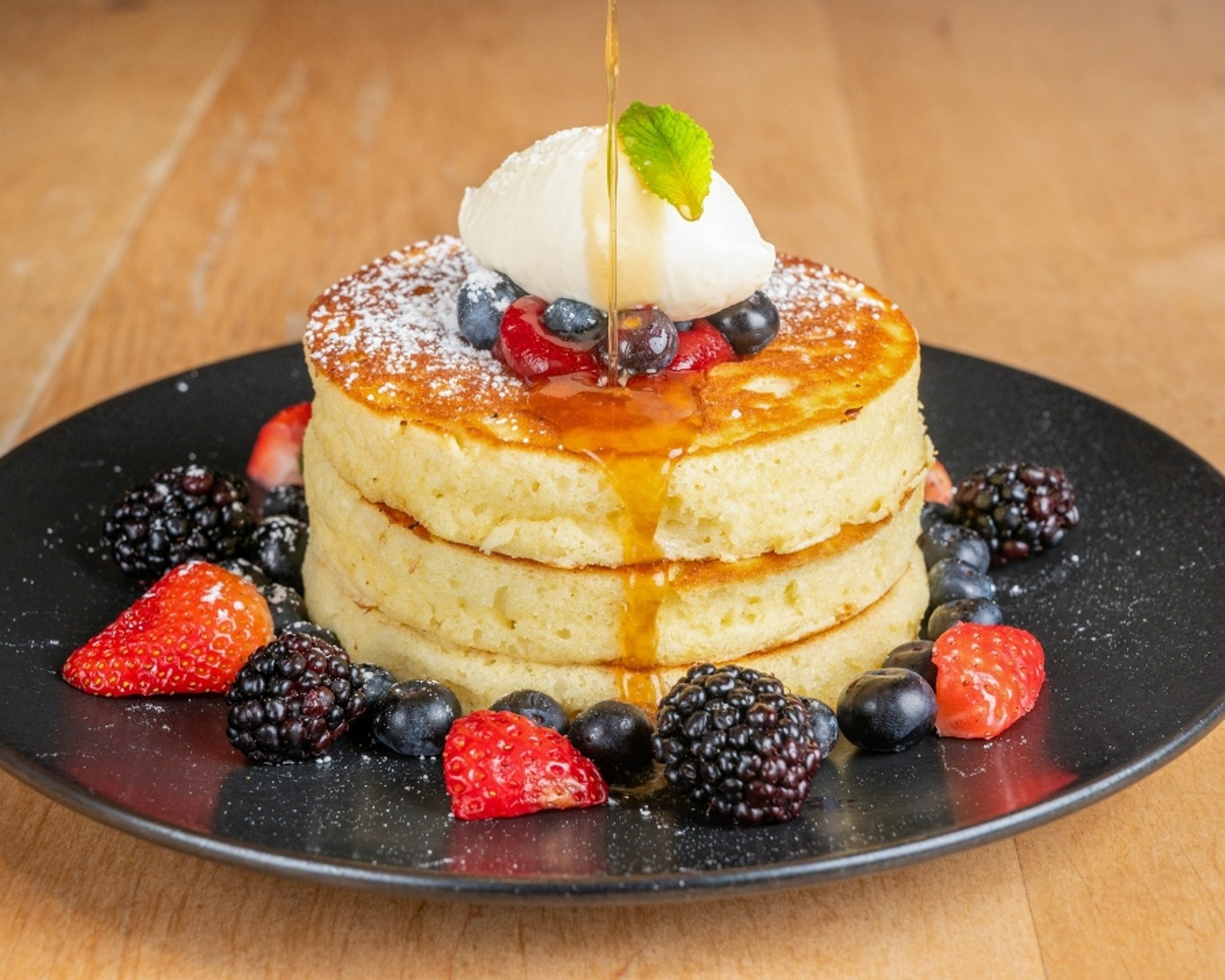 Berry pancake