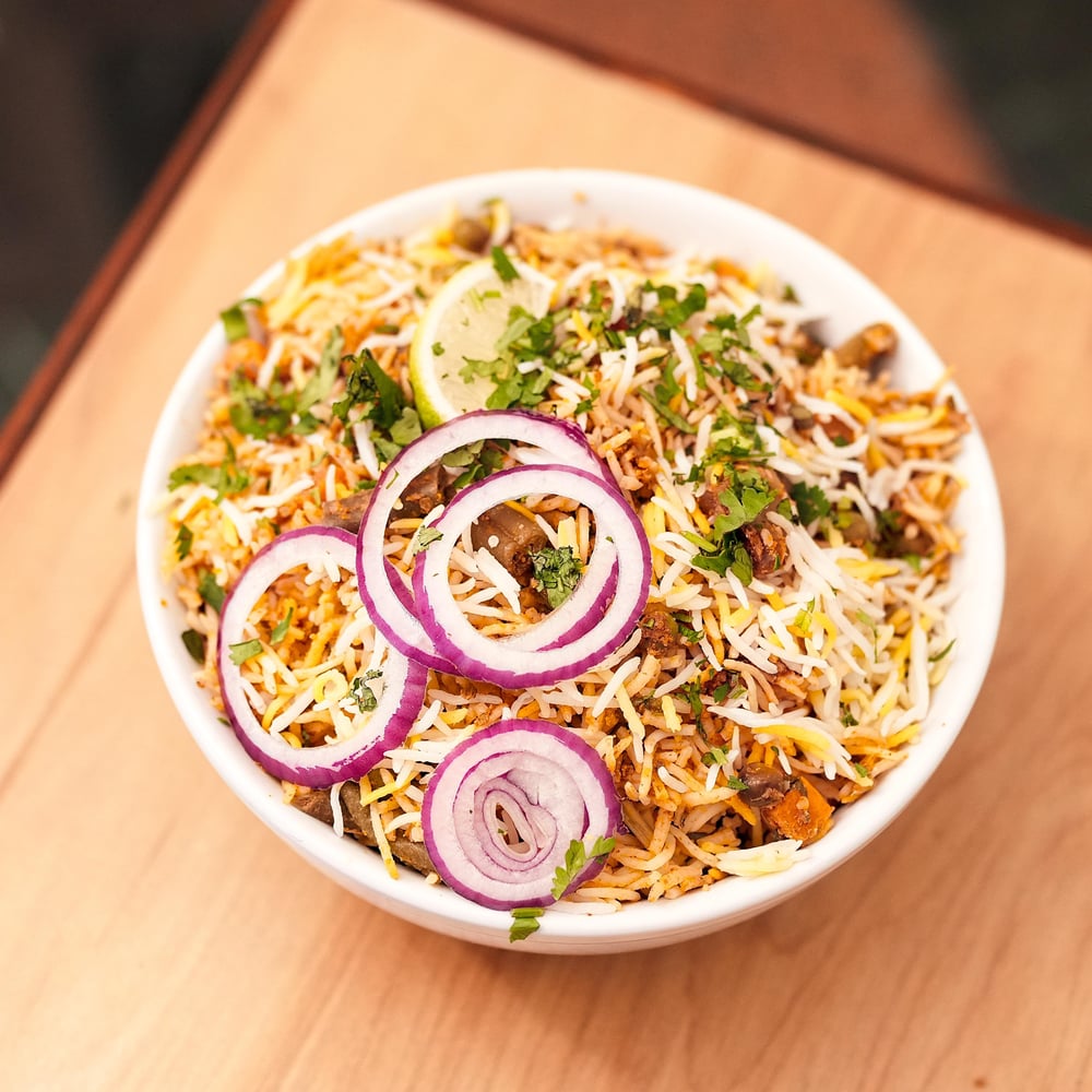 Hyderabadi Veg Dum Biryani