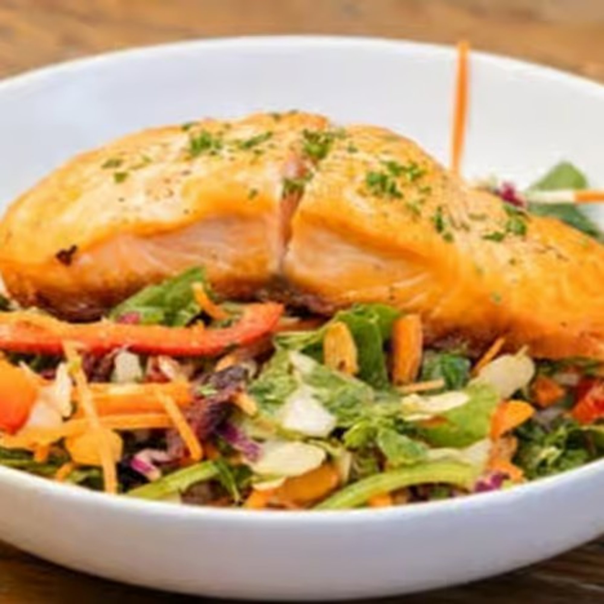 Honey Harissa Salmon
