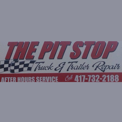 The Pit Stop Truck And Trailer Repair Logo