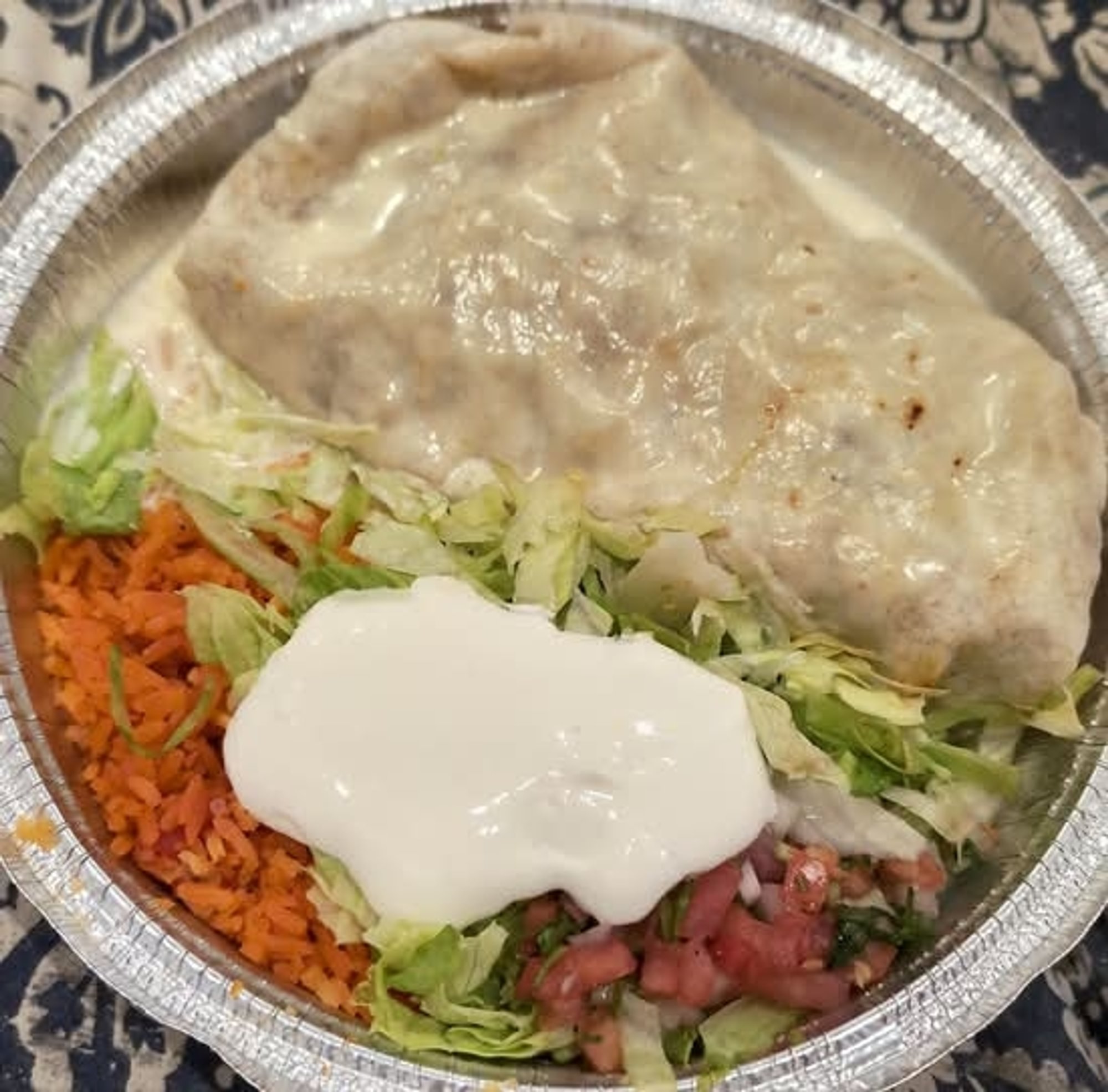 Cheese Steak Burrito