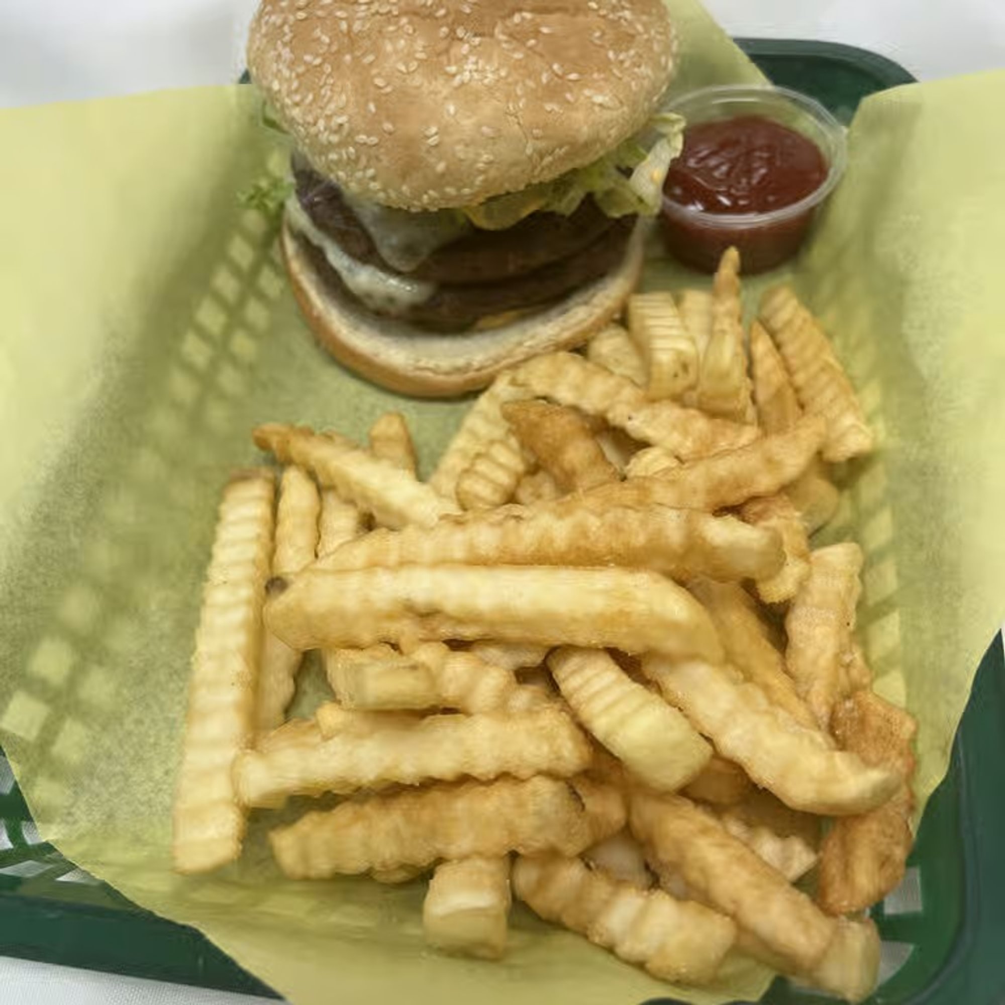 Zest Double Cheeseburger