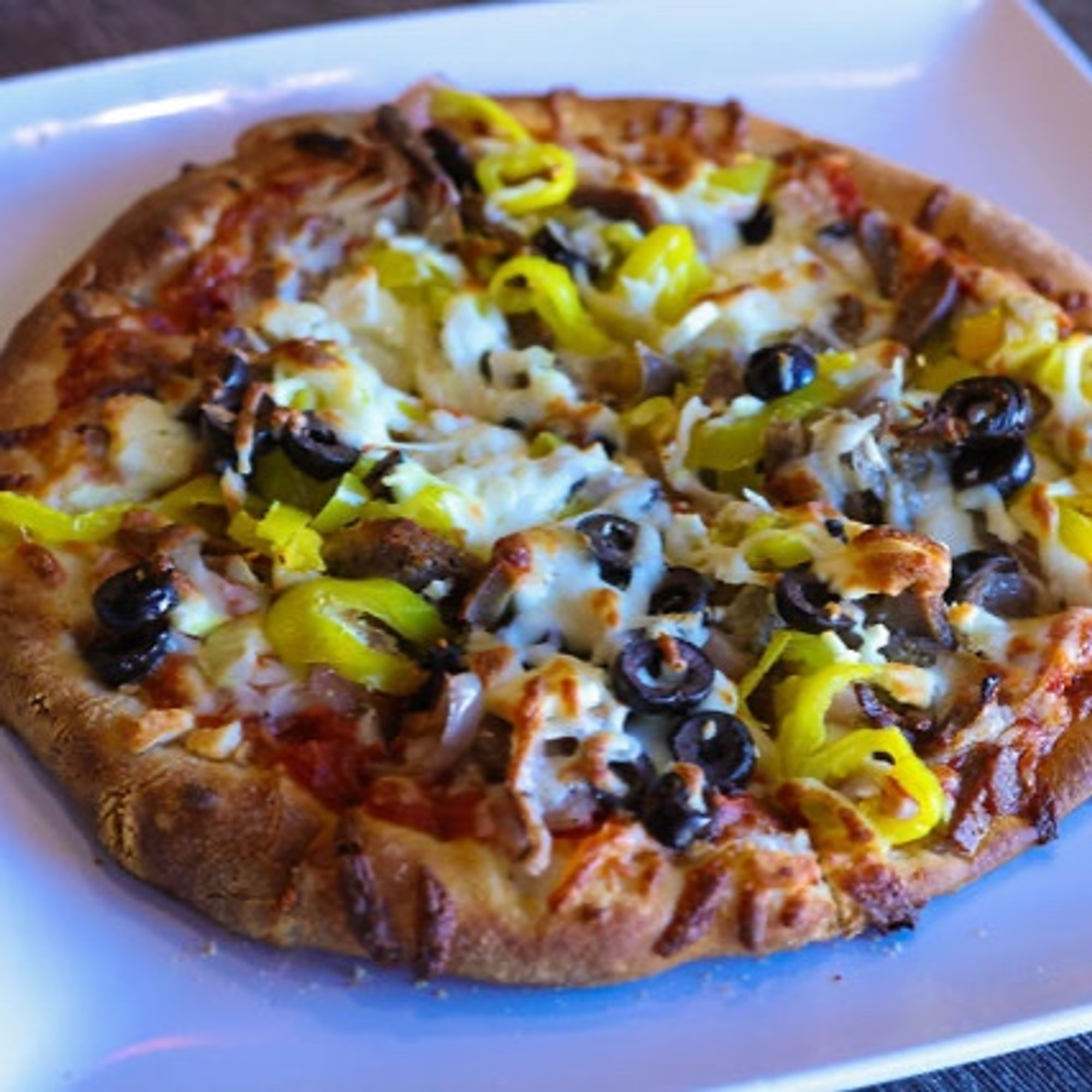 Greek Gyro Pizza