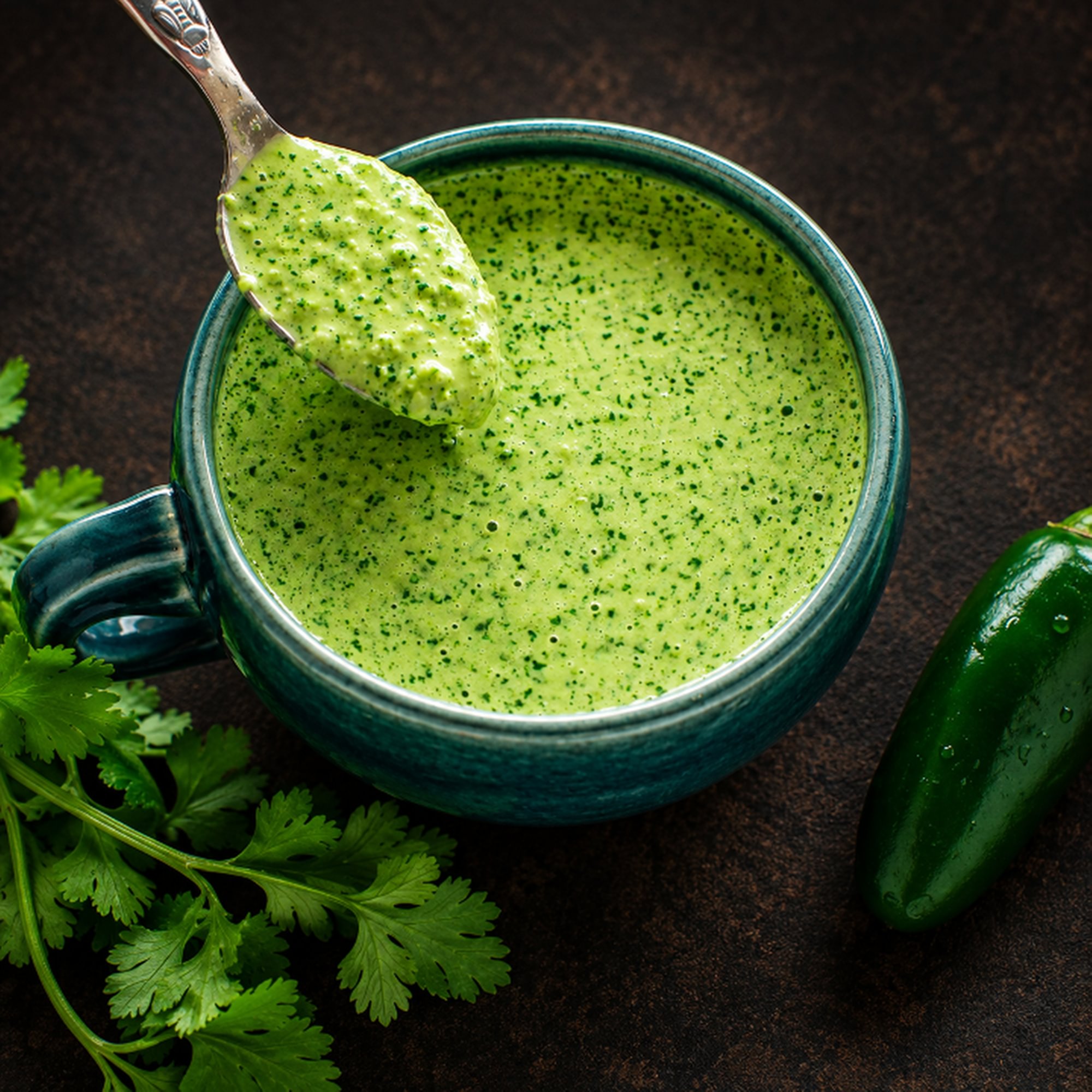 +Spicy Green (Chutney Sauce)