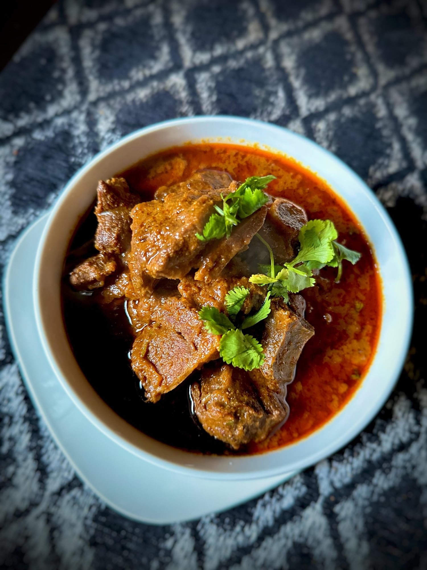 Amaravathi Goat Curry