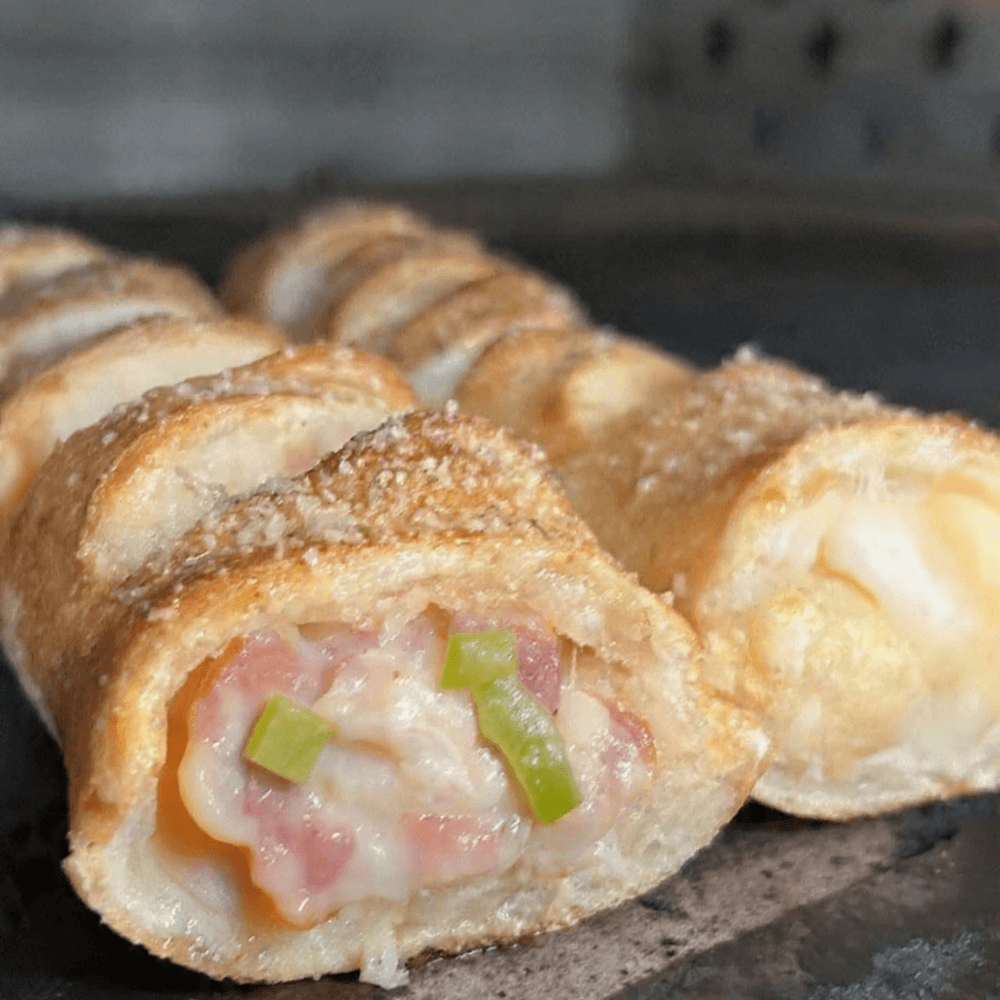 Chicken Bacon Ranch Stromboli