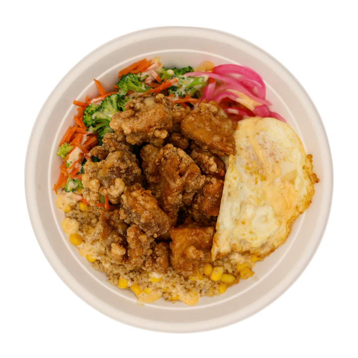 Korean Fried Chicken Bowl
