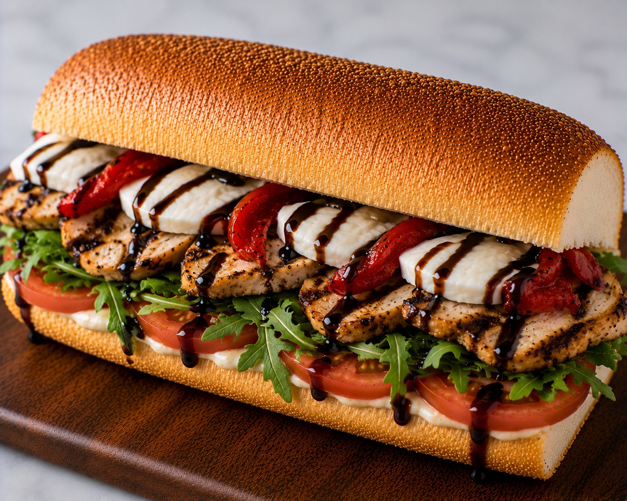 Chicken Caprese Sandwich