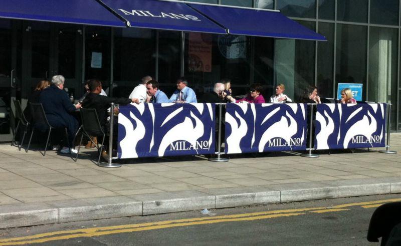 AWNINGS & CAFÉ BARRIERS