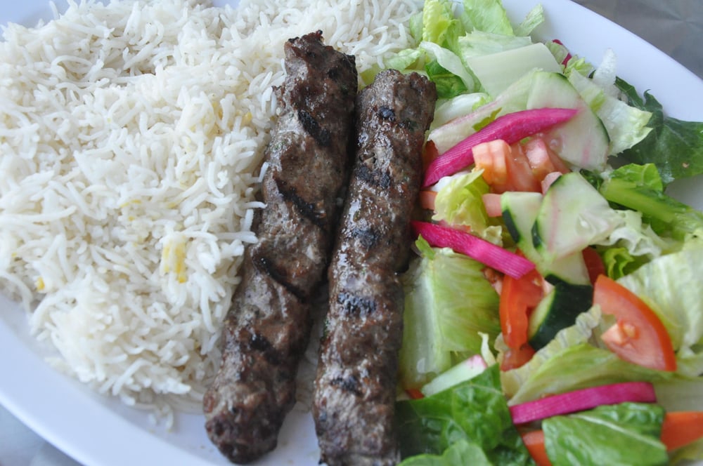 1E. Beef Kofta Kabob