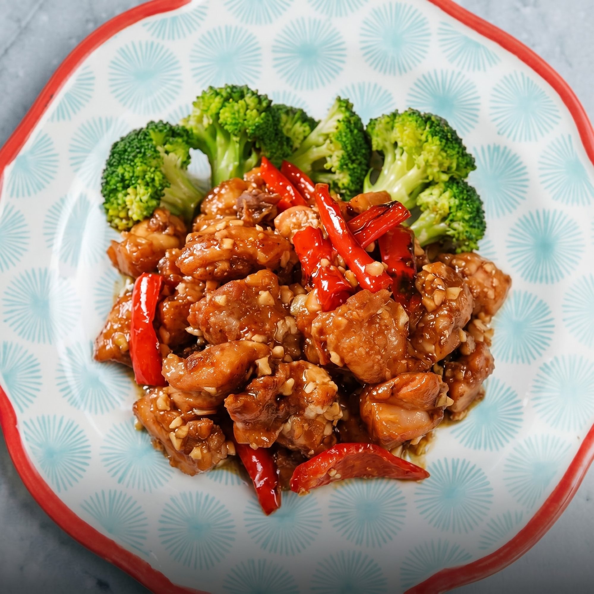 Combo General Chicken and Sweet & Sour Shrimp