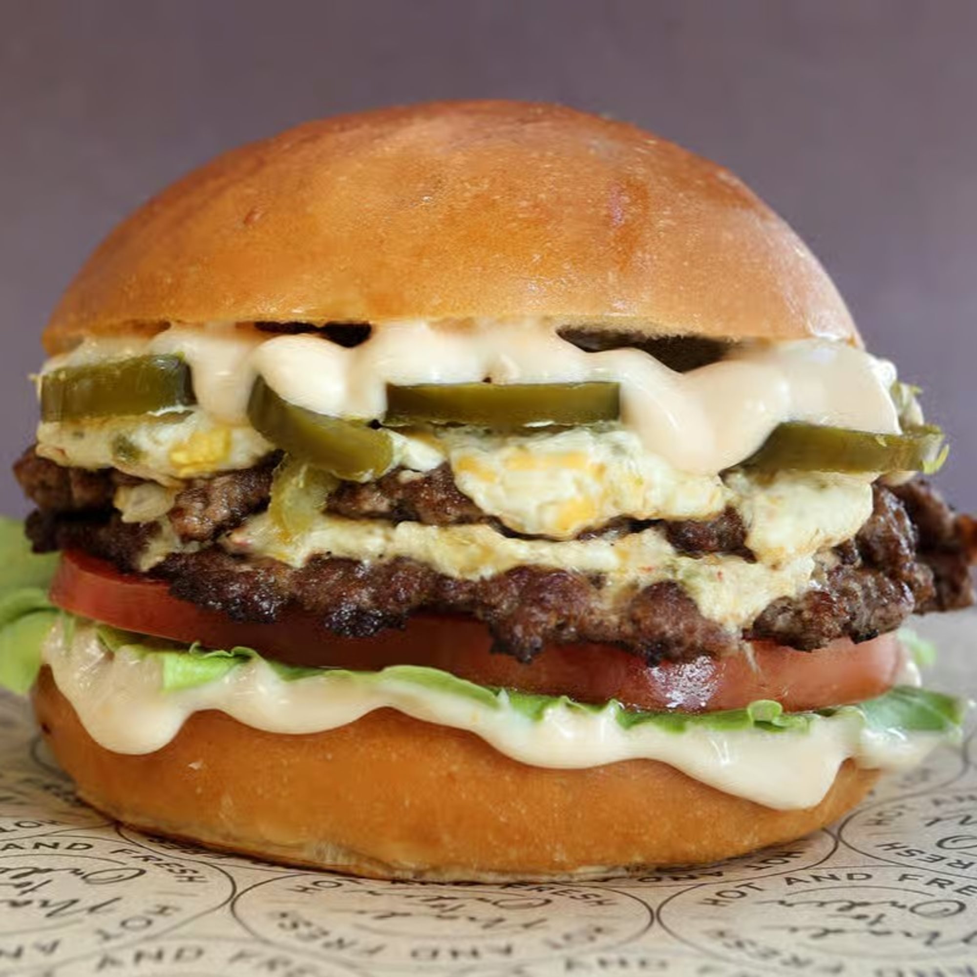 7 - Spicy Cheese Blend Burger
