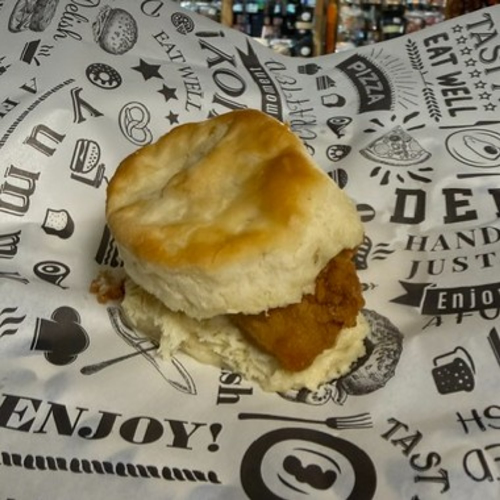 Spicy Chicken Biscuit