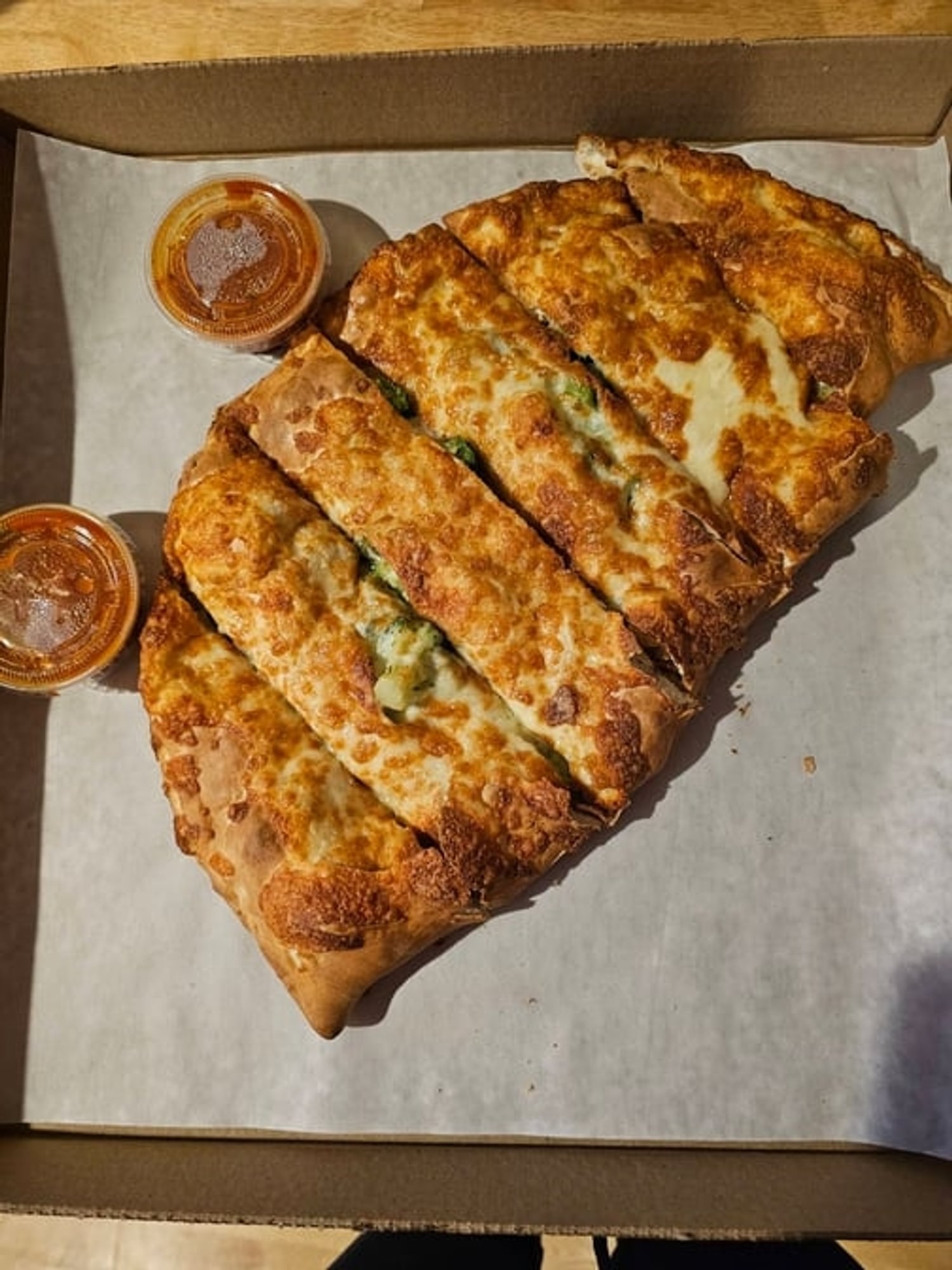 Grilled Chicken & Broccoli Calzone (Large)