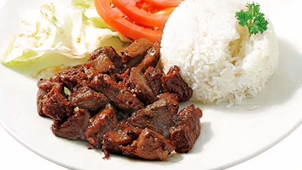 19. Special Beef Cube with Rice