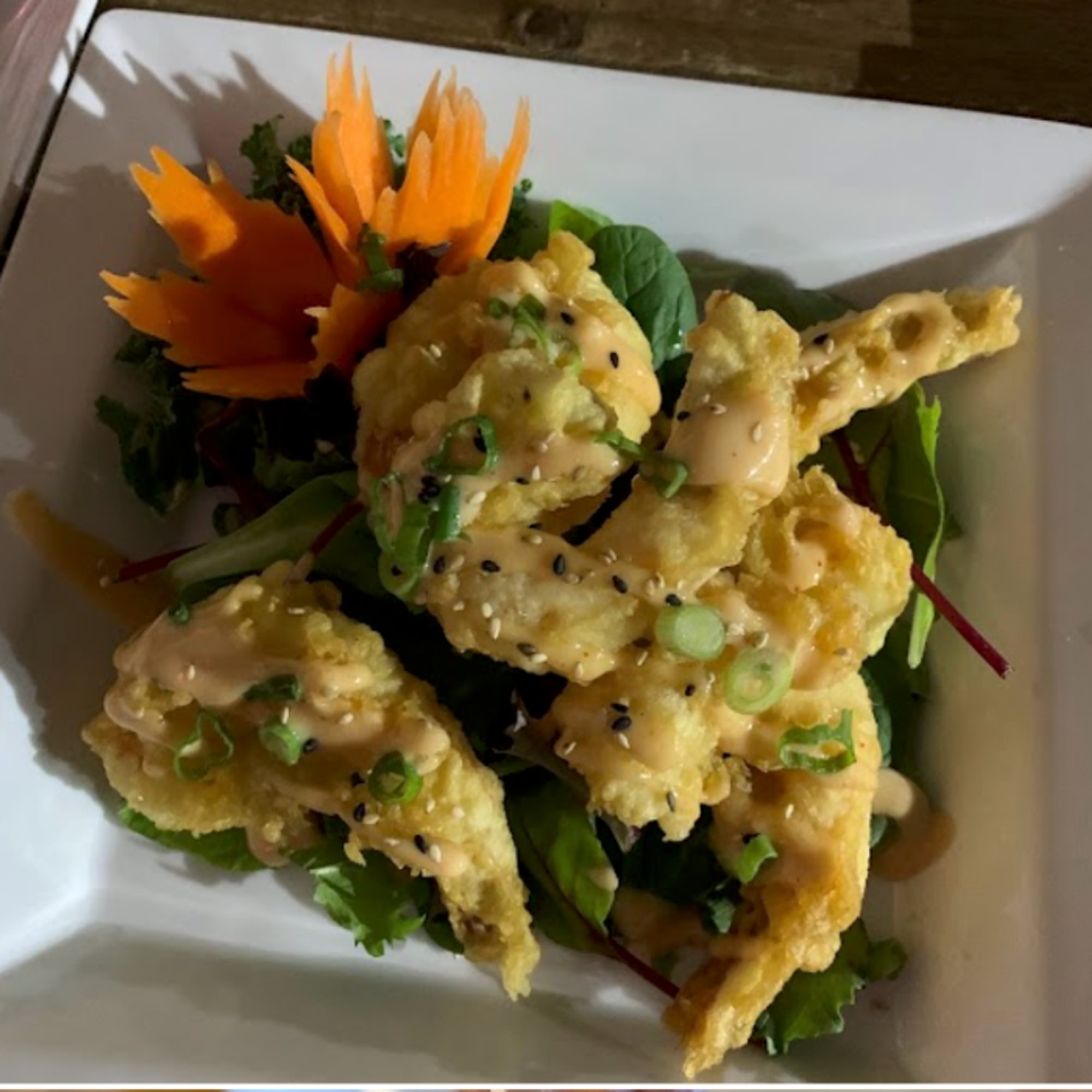 Crispy Rock Shrimp Appetizer