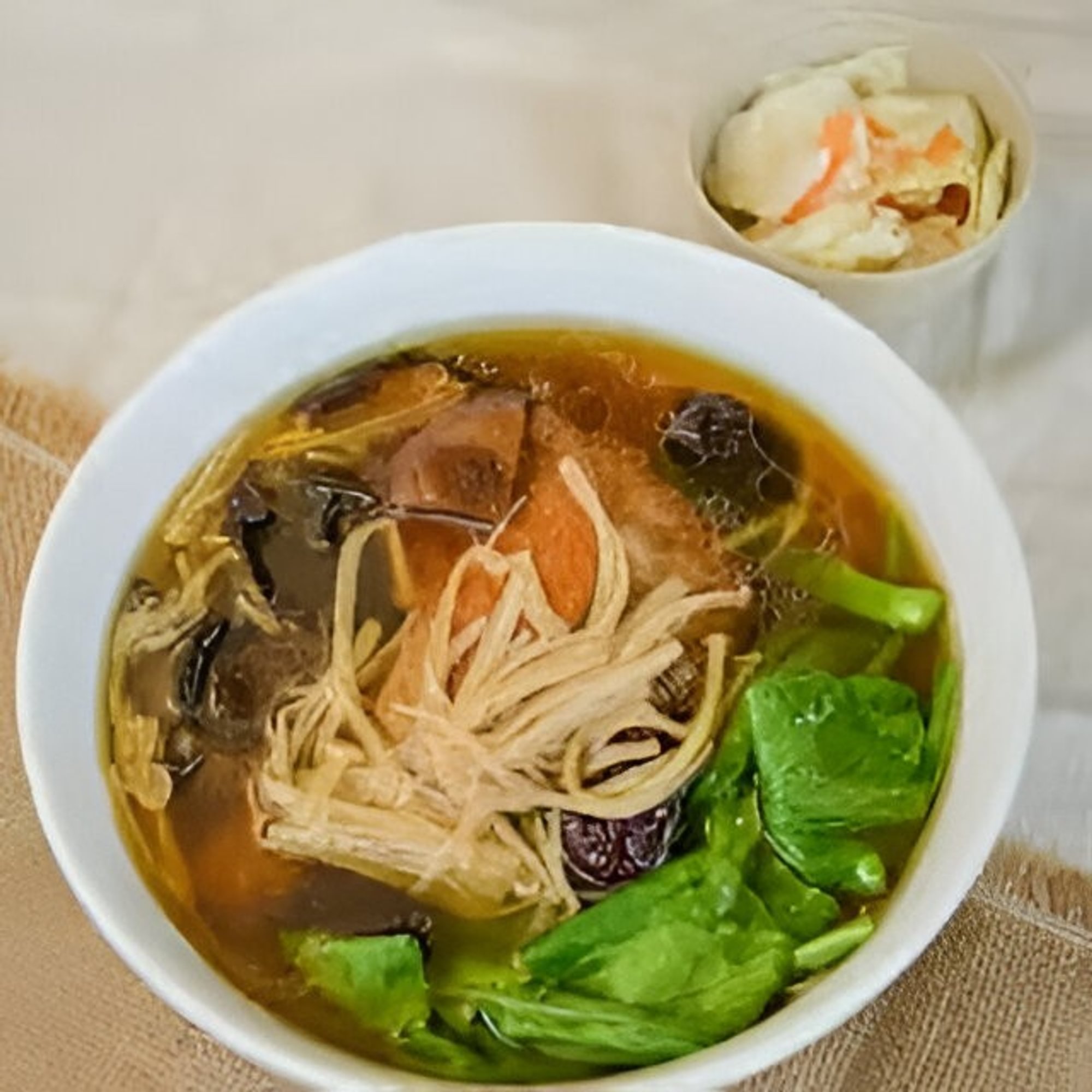 Braised Duck Egg Noodle Soup