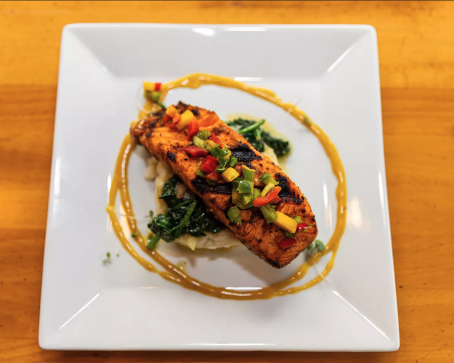 Garlic Salmon