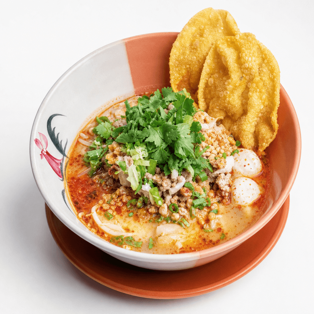 Thai Style Tom Yum Noodle Soup