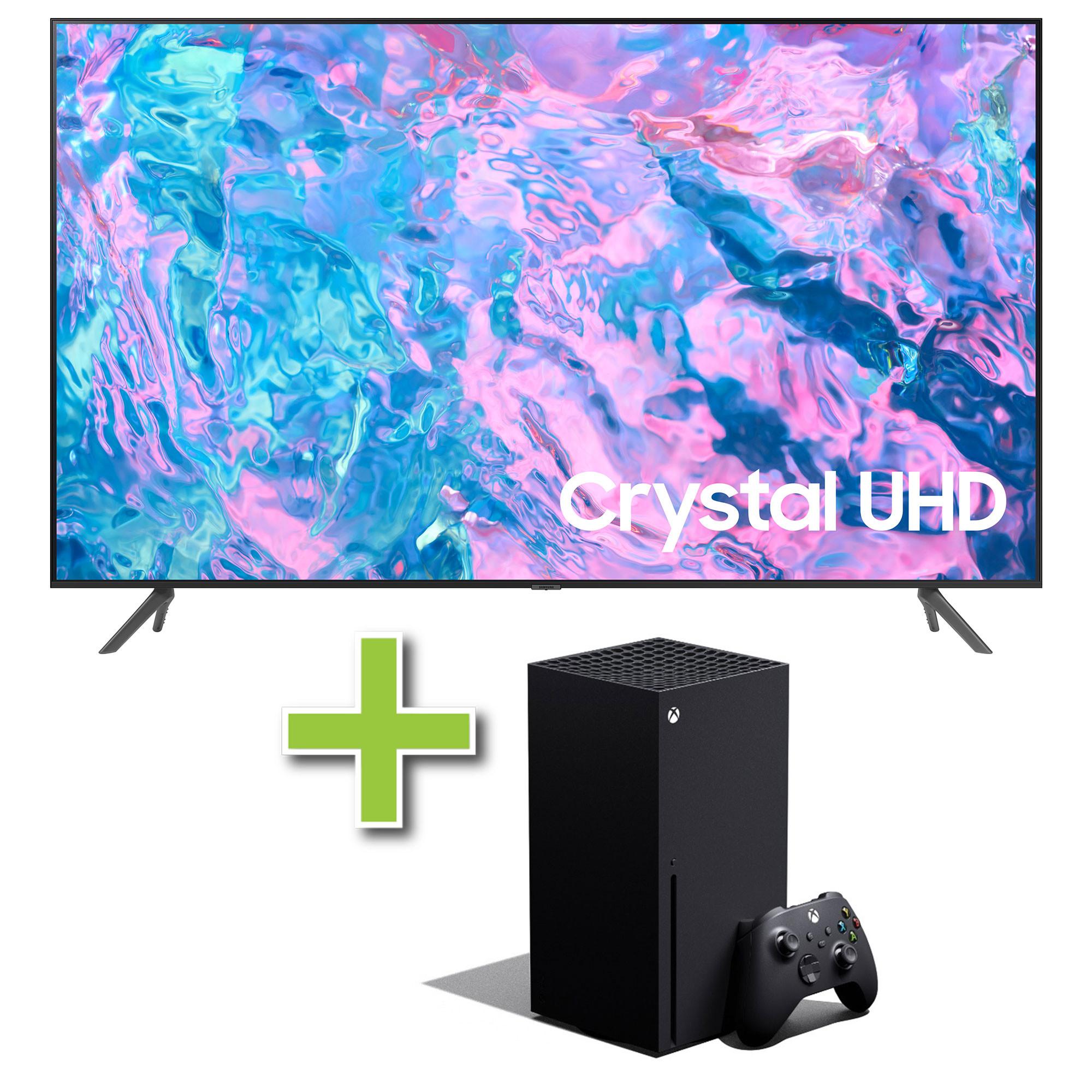 75" Samsung CU7000 4K Crystal Ultra HD Smart TV & Xbox Series X - 1TB