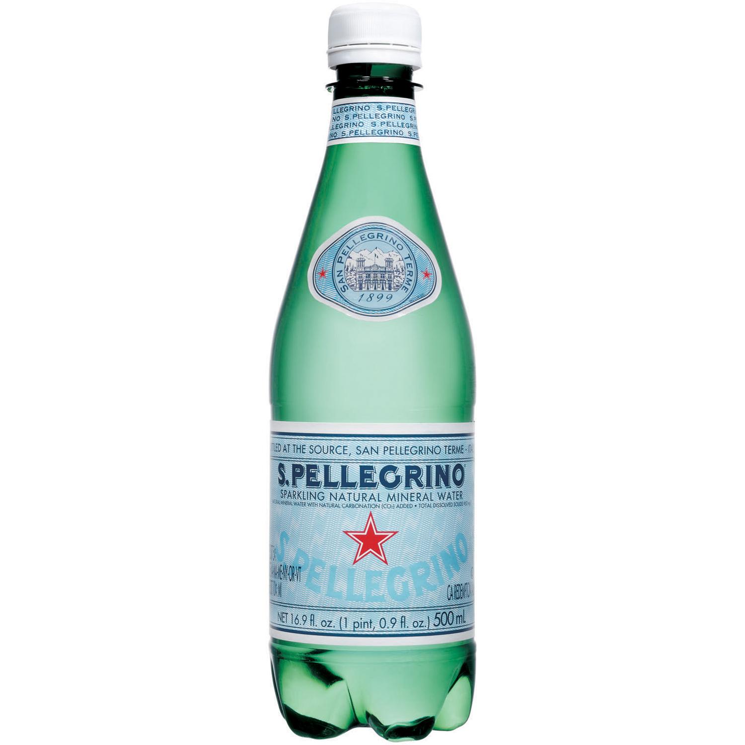 San Pellegrino Sparkling Natural Mineral Water 16.9oz