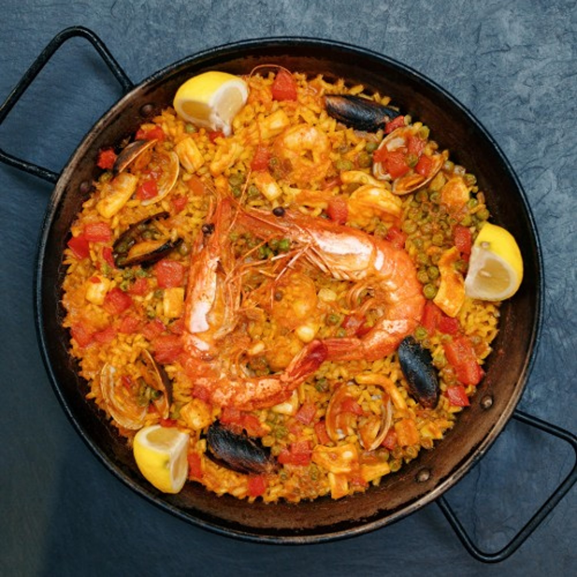 Paella Marinera Con Langostinos (2P)
