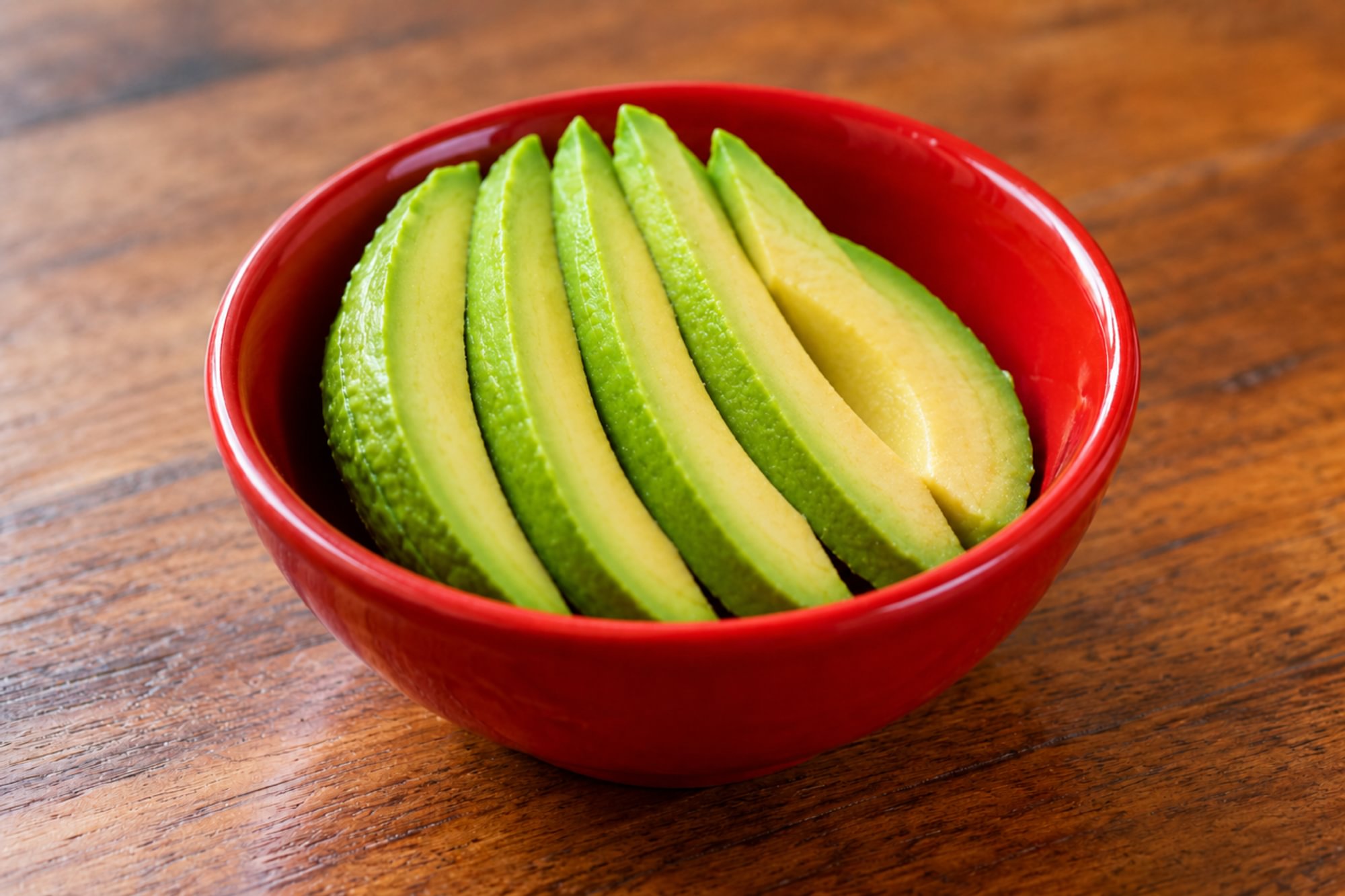 Half Sliced Avocado