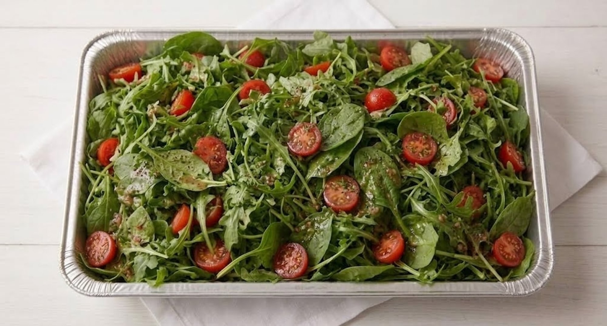 Mixed Greens Salad Tray (10 servings)