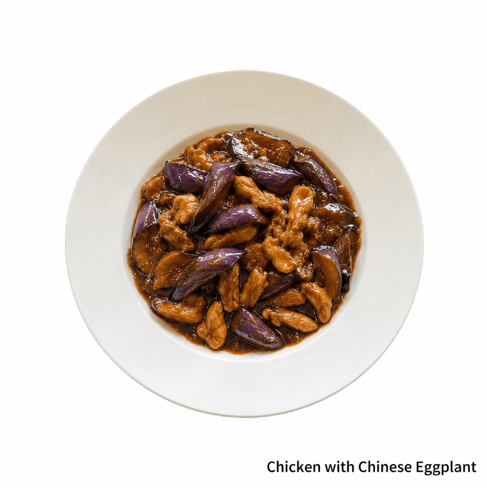 Chicken with Chinese Eggplant