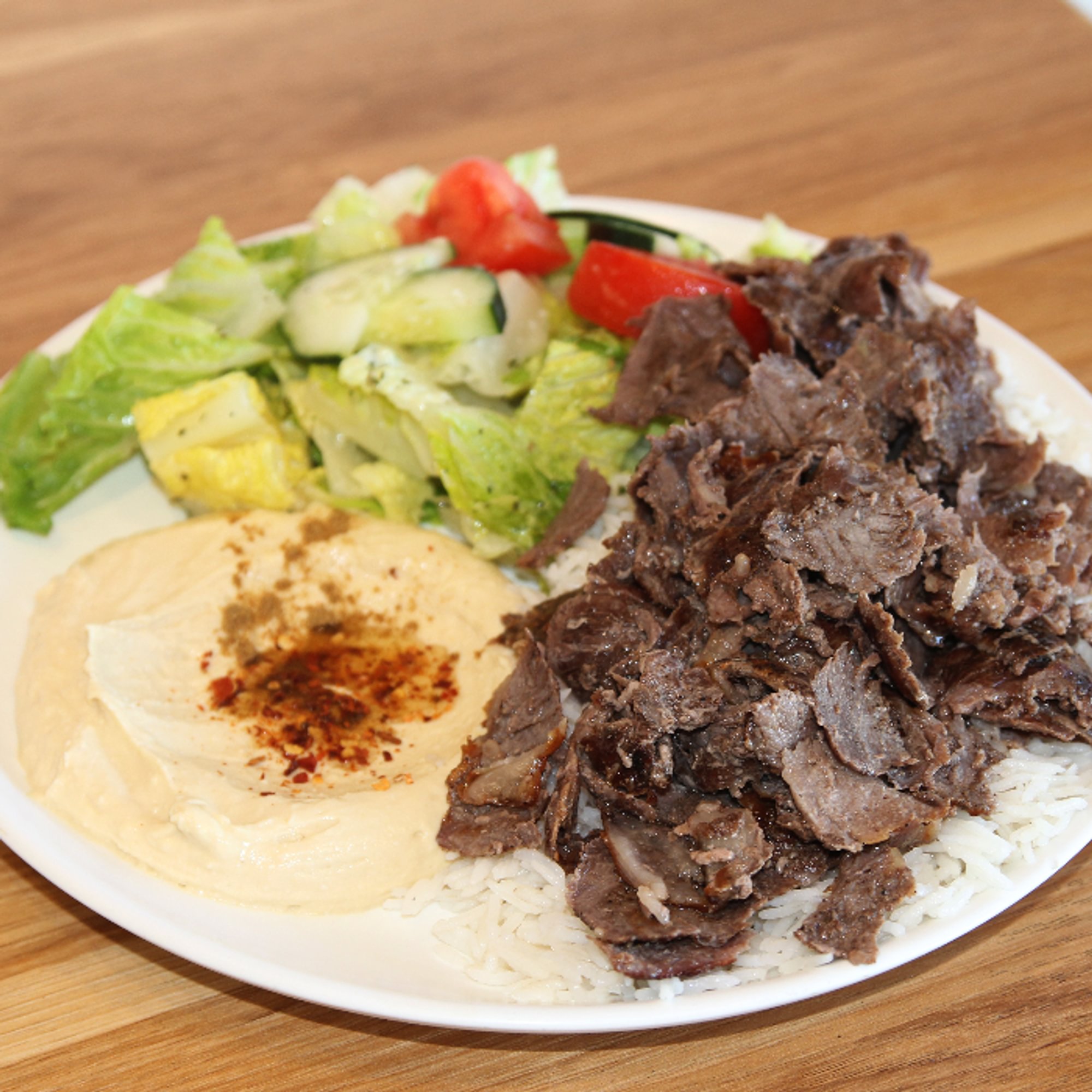 Beef Shawarma Plate