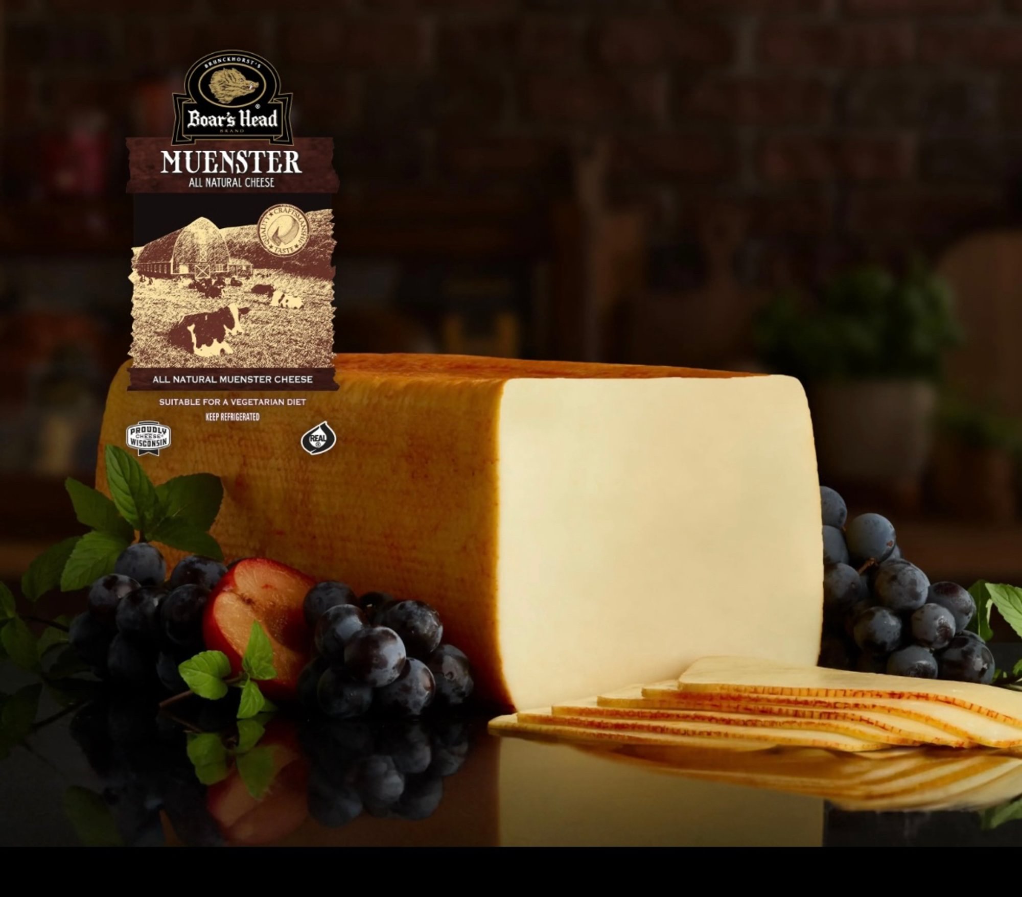 Muenster Cheese (1/2 Lb)