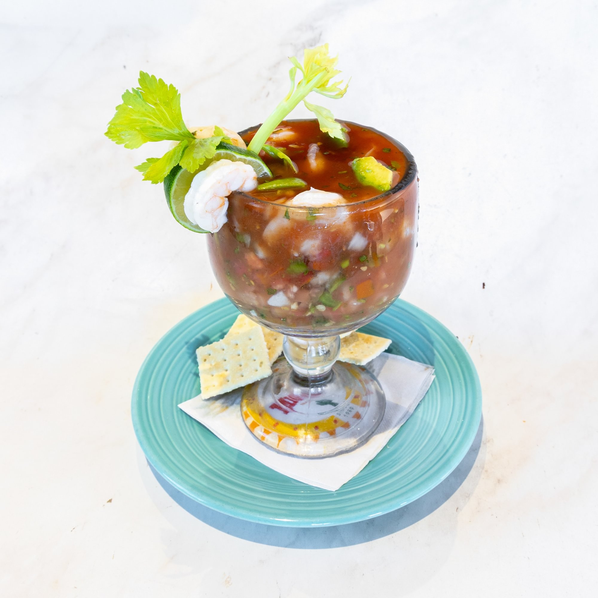 Cocktail de Camarones [Shrimp Cocktail]